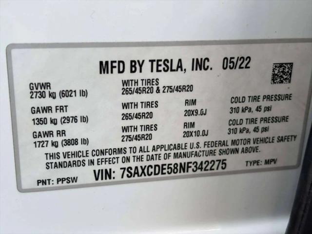 2022 Tesla Model X Long Range
