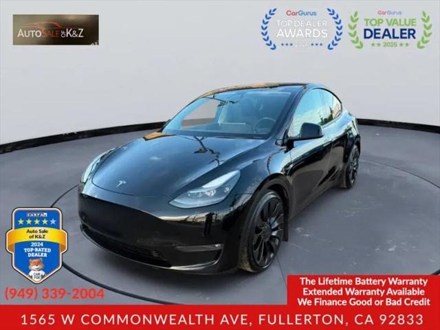 2022 Tesla Model Y Performance Dual Motor All-Wheel Drive for sale in Fullerton, CA