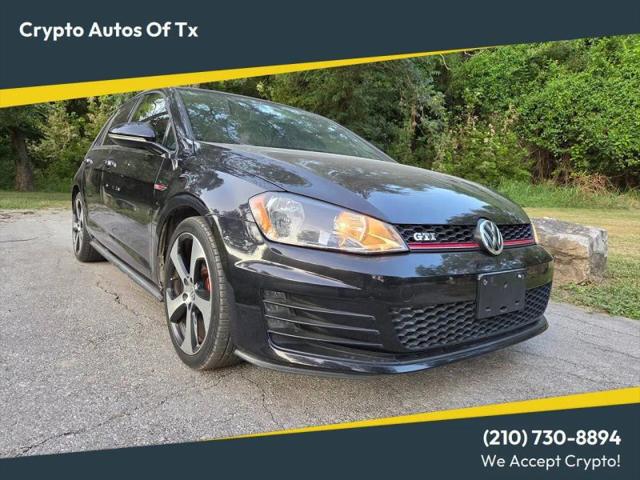 2015 Volkswagen Golf GTI 2.0T Autobahn 4-Door for sale in San Antonio, TX