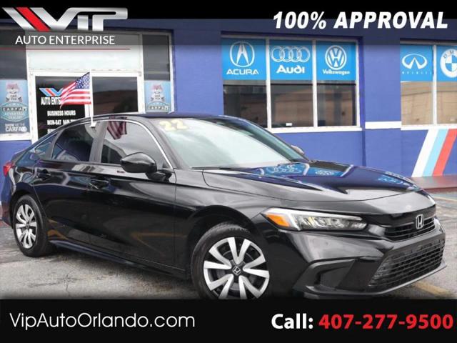 2022 Honda Civic LX for sale in Orlando, FL