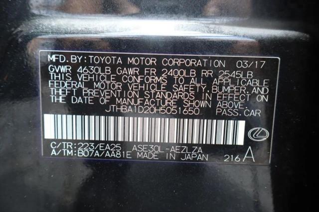 2017 Lexus IS 200t 200t