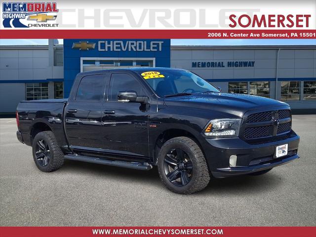 2018 Ram 1500 Night Crew Cab 4x4 57 Box for sale in Somerset, PA