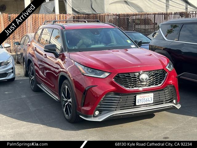 2021 Toyota Highlander XSE for sale in Cathedral City, CA