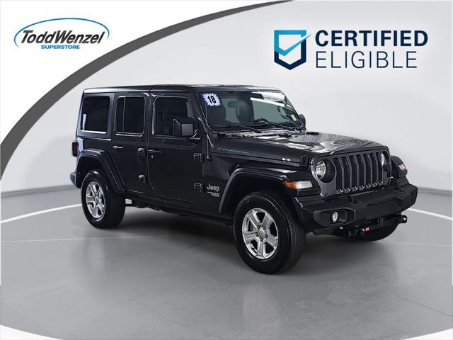 2018 Jeep Wrangler Unlimited Sport S 4x4 for sale in Hudsonville, MI