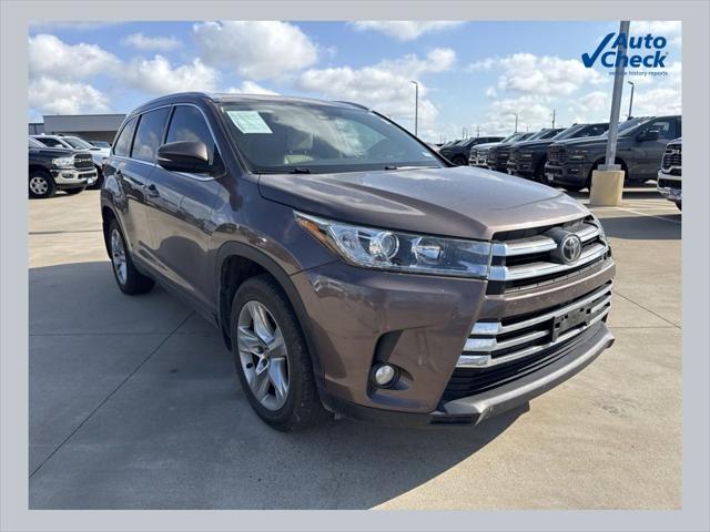 2017 Toyota Highlander Limited for sale in Gun Barrel City, TX