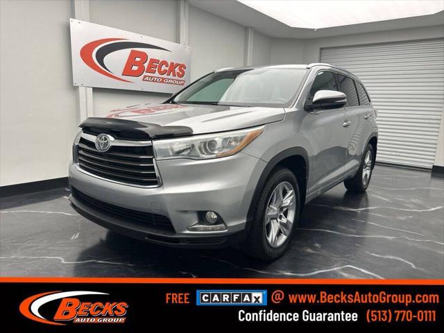 2015 Toyota Highlander Limited Platinum V6 for sale near Mason, OH