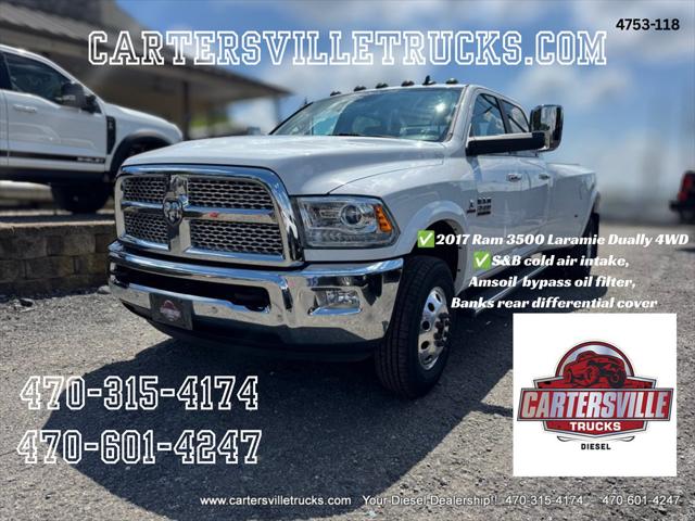 2017 Ram 3500 Laramie Crew Cab 4x4 8' Box for sale in Cartersville, GA