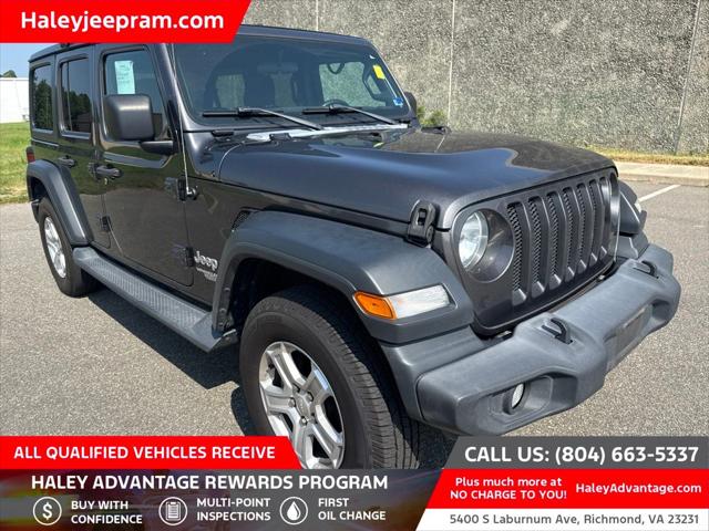2019 Jeep Wrangler Unlimited Sport S 4x4 2019 Jeep Wrangler Unlimited Sport S 4x4