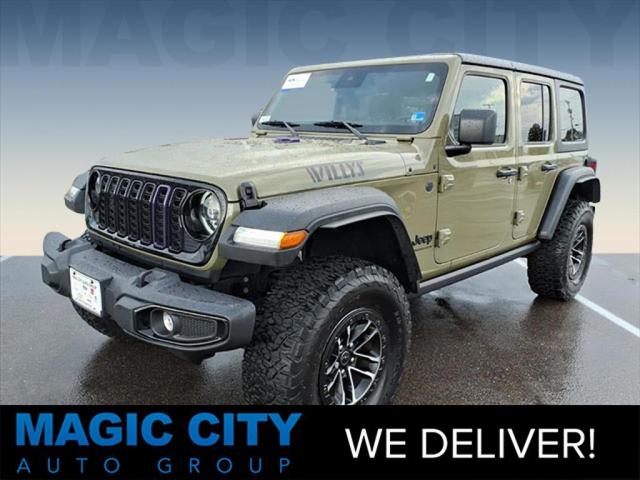 2025 Jeep Wrangler 4-Door Willys 4x4 2025 Jeep Wrangler 4-Door Willys 4x4