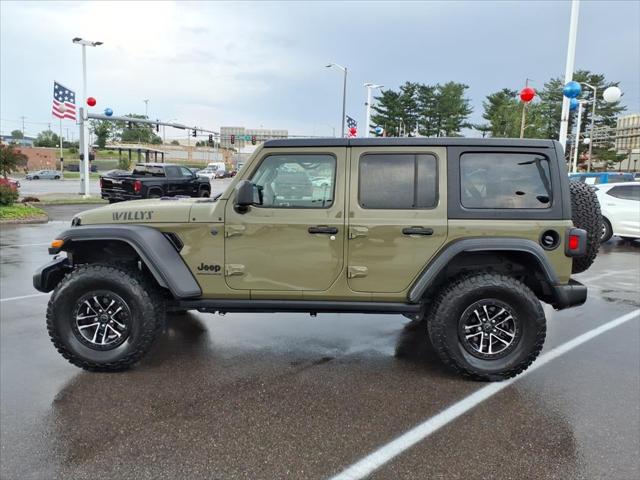 2025 Jeep Wrangler 4-Door Willys 4x4 2025 Jeep Wrangler 4-Door Willys 4x4