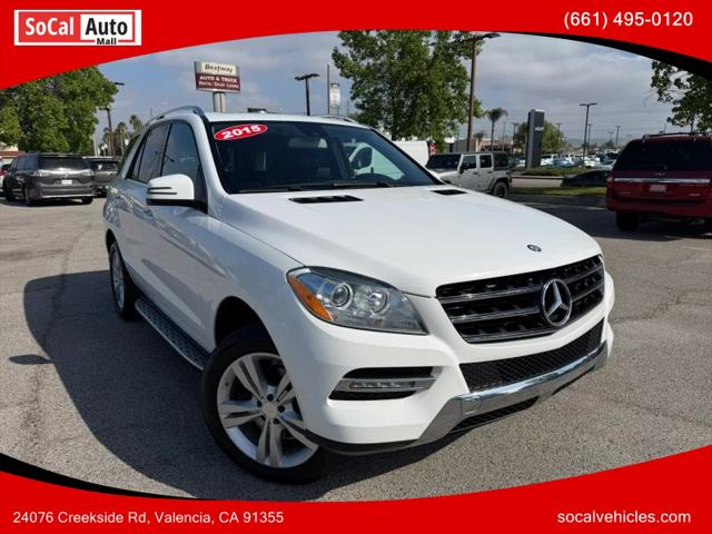 2015 Mercedes-Benz ML 350 4MATIC for sale in Castaic, CA