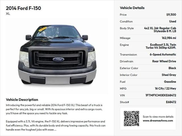 2014 Ford F-150 XL