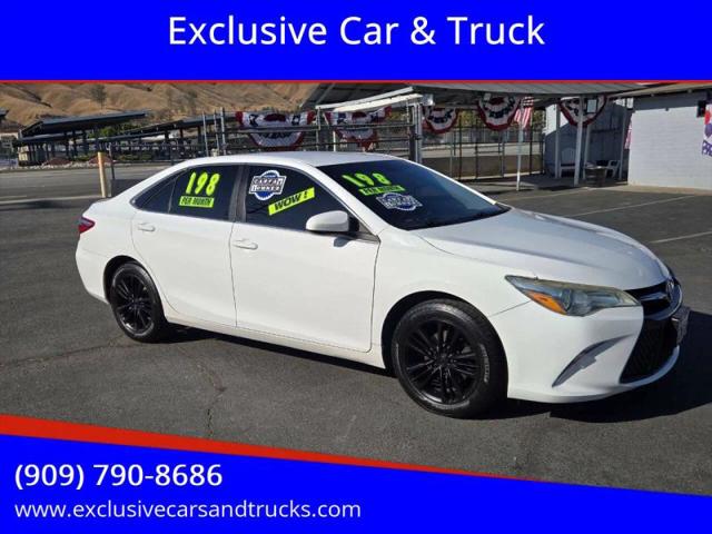 2017 Toyota Camry SE for sale in Yucaipa, CA