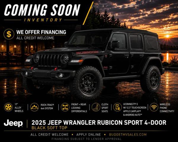 2025 Jeep Wrangler 4-Door Rubicon 4x4 for sale in Oak Bluffs, MA