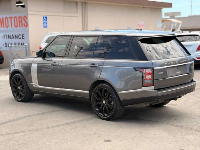 2015 Land Rover Range Rover 5.0L V8 Supercharged
