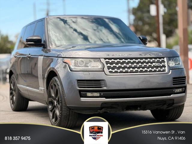 2015 Land Rover Range Rover 5.0L V8 Supercharged