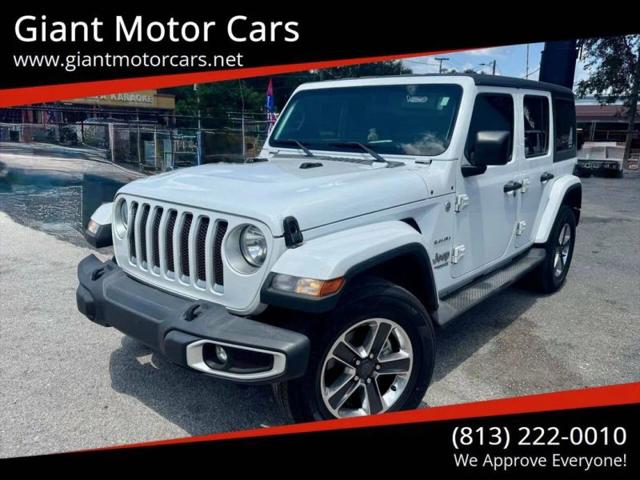 2019 Jeep Wrangler Unlimited Sahara 4x4 for sale in Tampa, FL