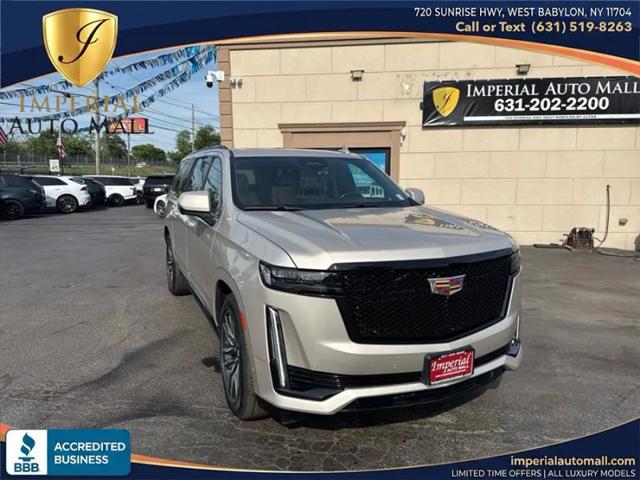 2021 Cadillac Escalade ESV 4WD Sport for sale in West Babylon, NY