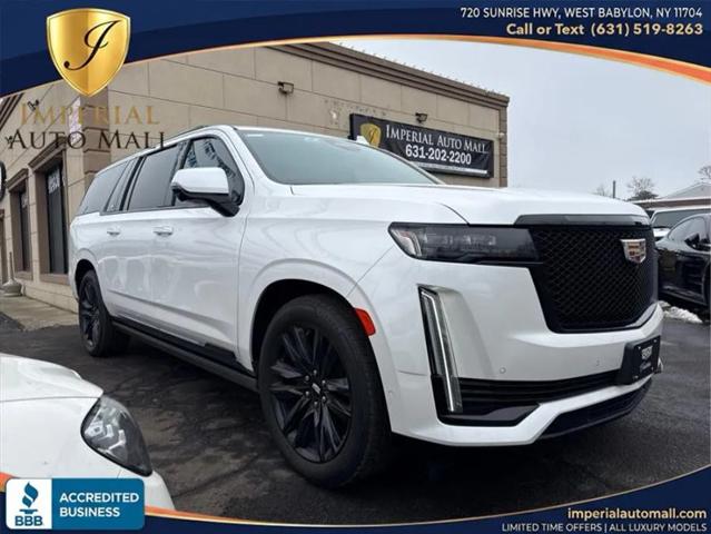 2021 Cadillac Escalade ESV 4WD Sport for sale in West Babylon, NY