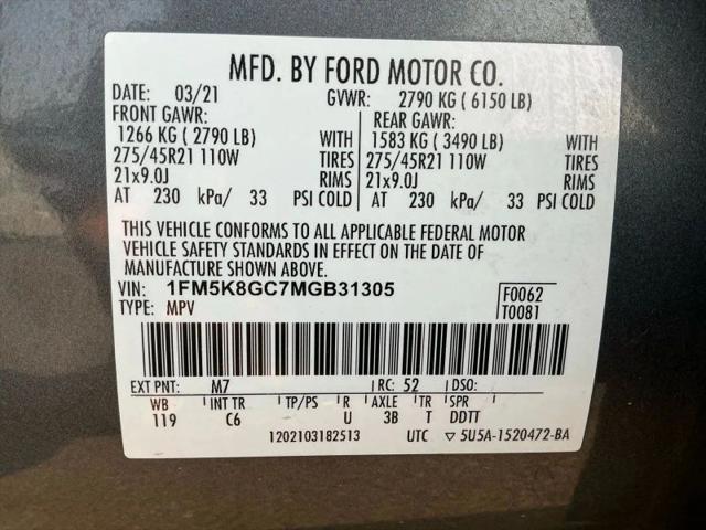 2021 Ford Explorer ST