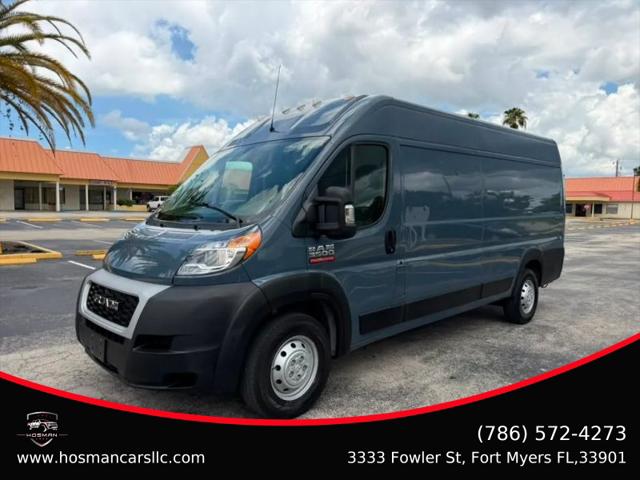 2021 Ram ProMaster Cargo Van High Roof 159" WB EXT for sale in Fort Myers, FL