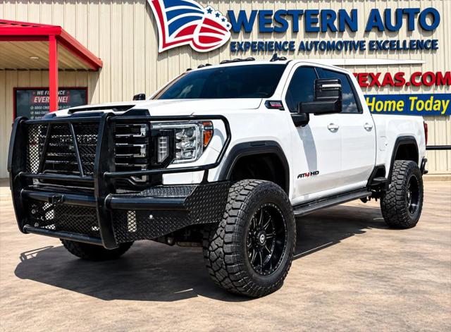 2021 GMC Sierra 2500HD 4WD Crew Cab Standard Bed AT4 for sale in Lubbock, TX