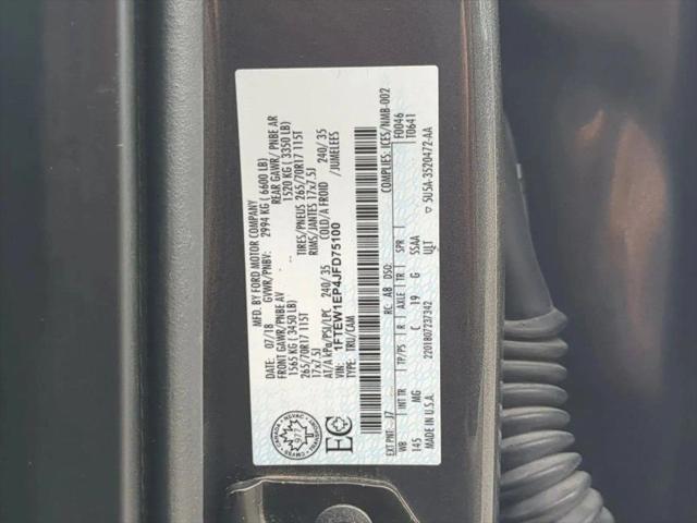 2018 Ford F-150 LARIAT