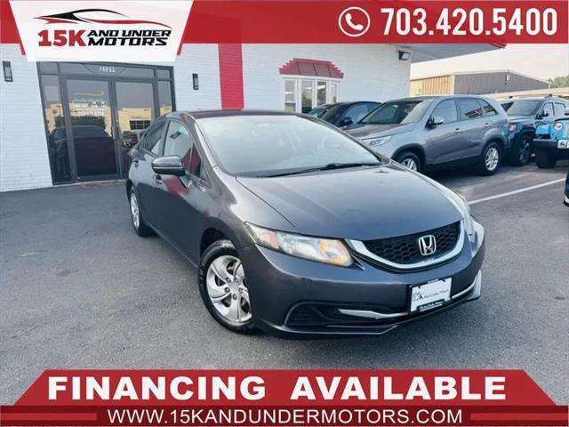 2015 Honda Civic LX for sale in Chantilly, VA