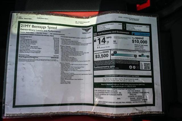 2021 Bentley Bentayga Speed