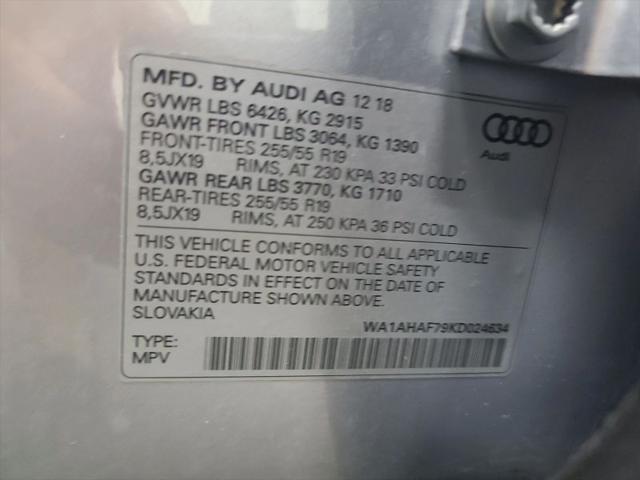 2019 Audi Q7 45 Premium