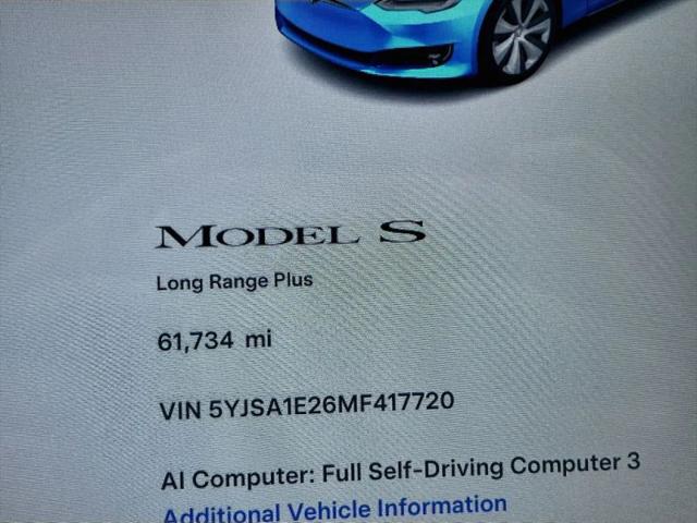 2021 Tesla Model S Long Range Plus Dual Motor All-Wheel Drive