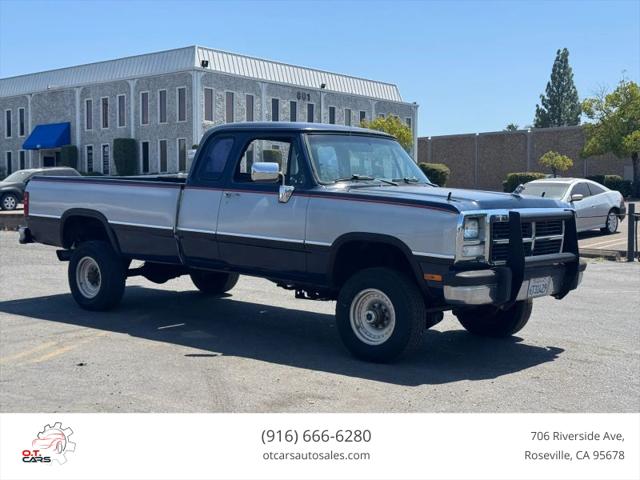 1992 Dodge W250 Base for sale in Roseville, CA