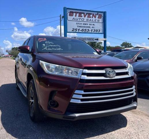 2019 Toyota Highlander LE for sale in Theodore, AL