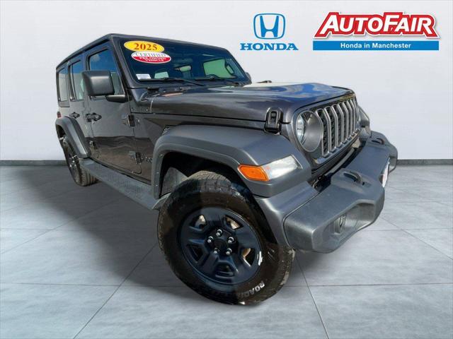 2025 Jeep Wrangler 4-Door Sport 4x4 for sale in Manchester, NH