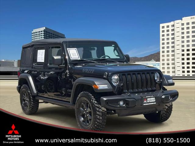 2022 Jeep Wrangler Unlimited Willys Sport 4x4 for sale in Sherman Oaks, CA