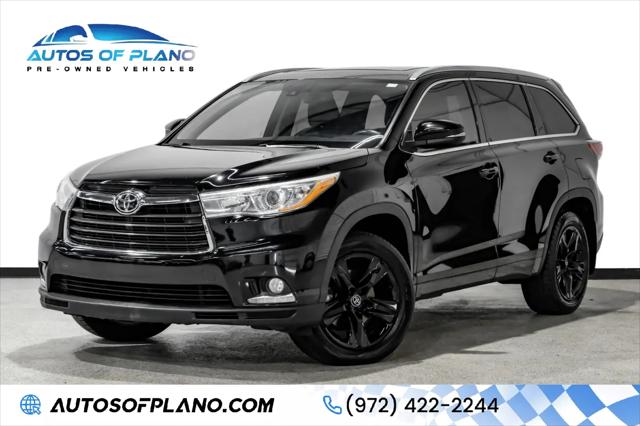 2016 Toyota Highlander Limited Platinum V6 for sale in Plano, TX