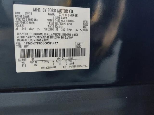 2018 Ford Explorer Limited