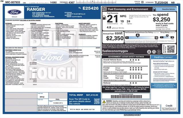 2026 Ford Ranger XLT