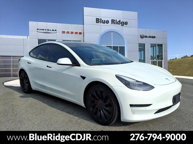 2022 Tesla Model 3 Performance Dual Motor All-Wheel Drive for sale in Lebanon, VA