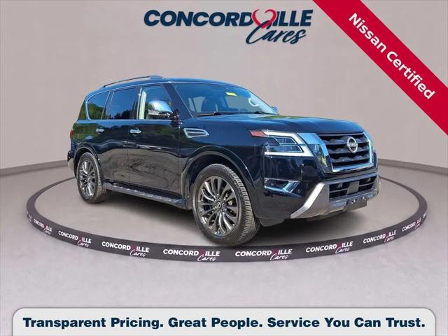 2024 Nissan Armada Platinum 2WD for sale in Glen Mills, PA