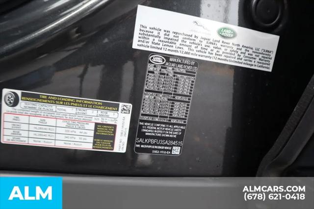 2025 Land Rover Range Rover P400 SE 7 Seat