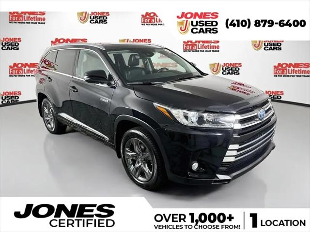 2017 Toyota Highlander Hybrid Limited Platinum for sale in Bel Air, MD