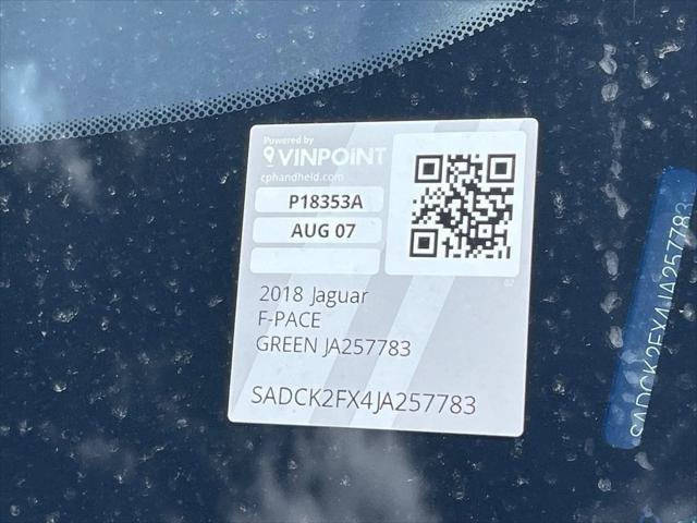 2018 Jaguar F-PACE 25t Prestige