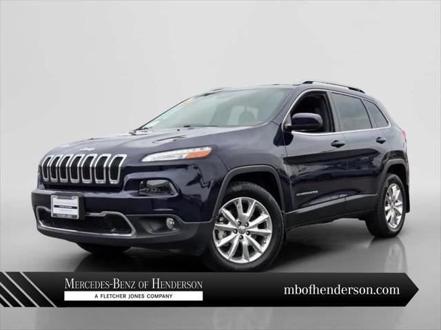 2016 Jeep Cherokee Limited for sale in Henderson, NV
