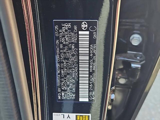 2026 Toyota Prius Nightshade