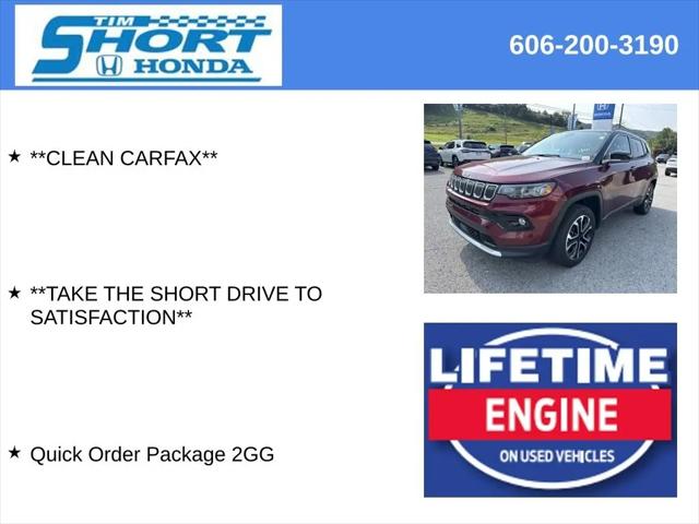 2022 Jeep Compass Limited 4x4
