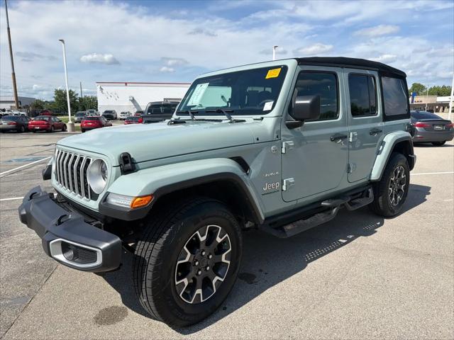 2024 Jeep Wrangler 4-Door Sahara 4x4 for sale in Indianapolis, IN