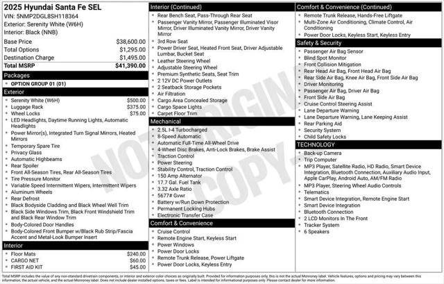 2025 Hyundai Santa Fe SEL for sale in Longview, WA