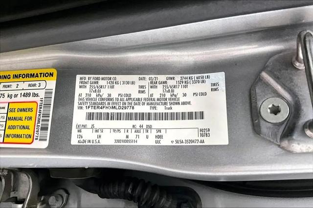 2021 Ford Ranger XLT