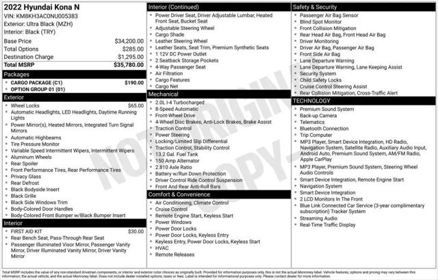 2022 Hyundai Kona N for sale in Greensboro, NC